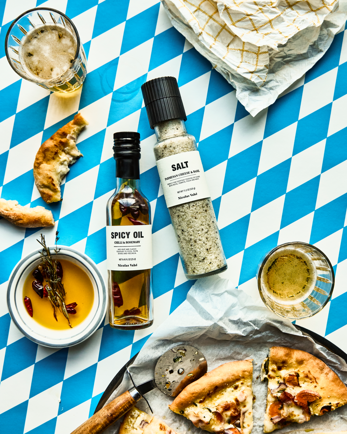 Pizza Kit - Seasoning & Oil Geschenkbox