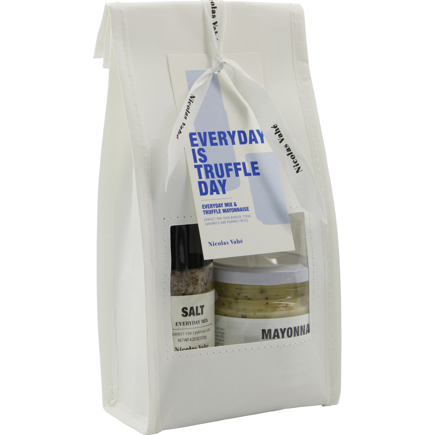 Everyday is truffle day - Geschenktüte mit Sichtfenster